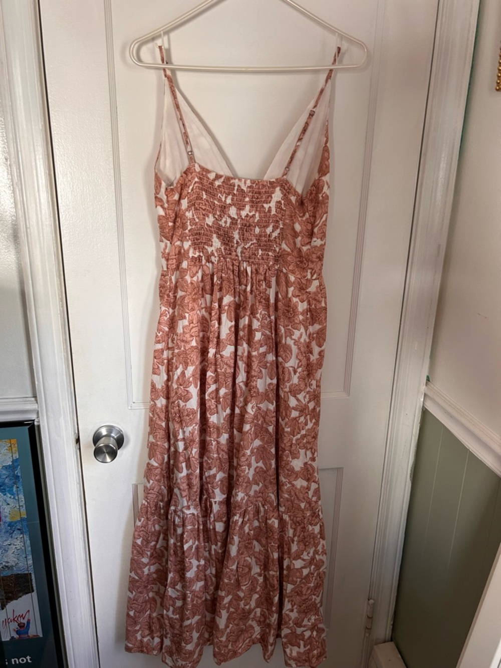 Abercrombie & Fitch pink floral dress - Picture 4 of 5